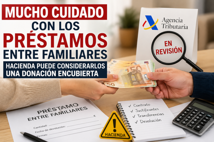 Mucho cuidado con los préstamos entre familiares